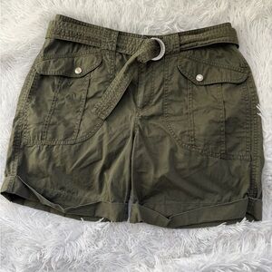 Lauren Ralph Lauren khaki shorts Olive Green Women's Shorts cargo shorts